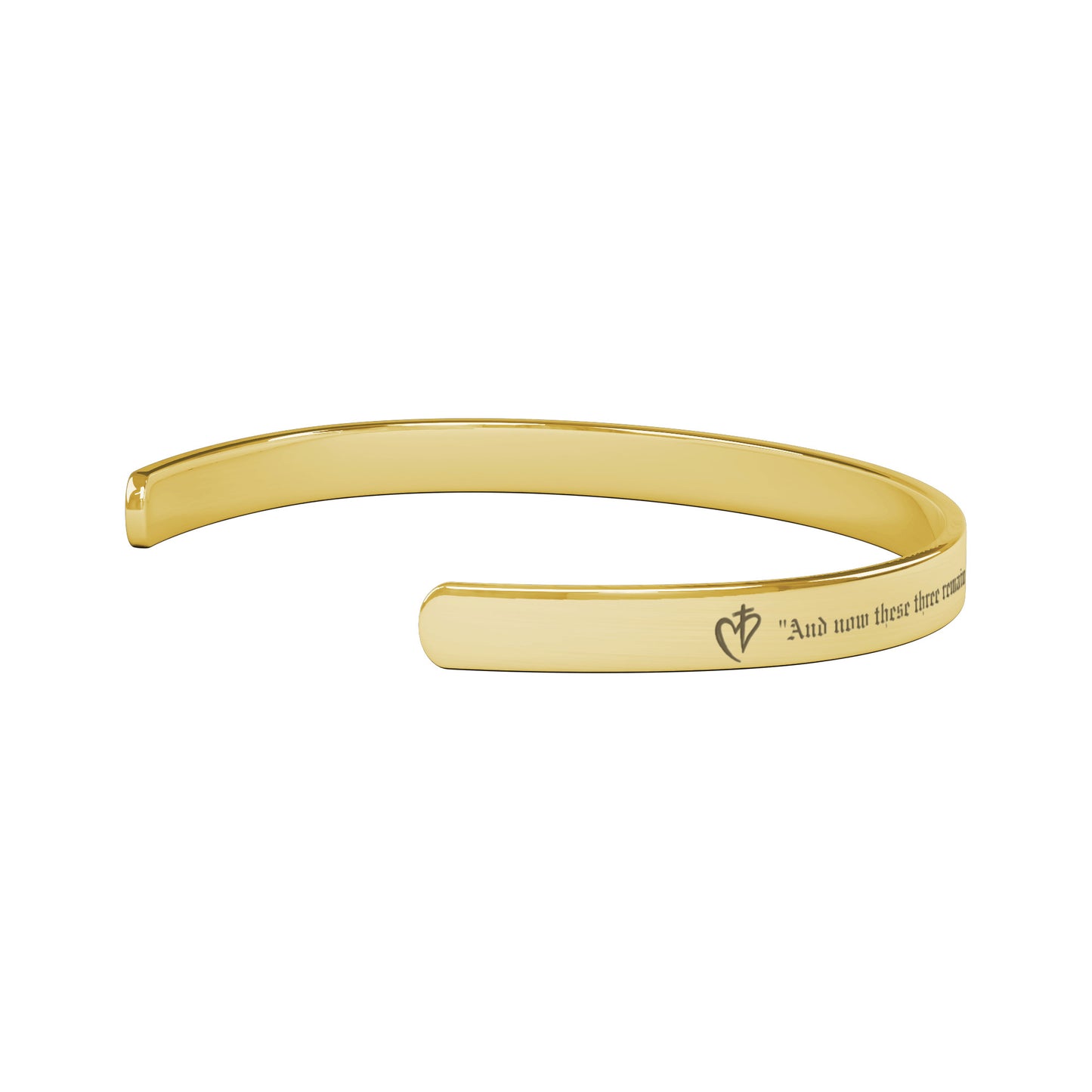 A cord of three - cuff bracelet