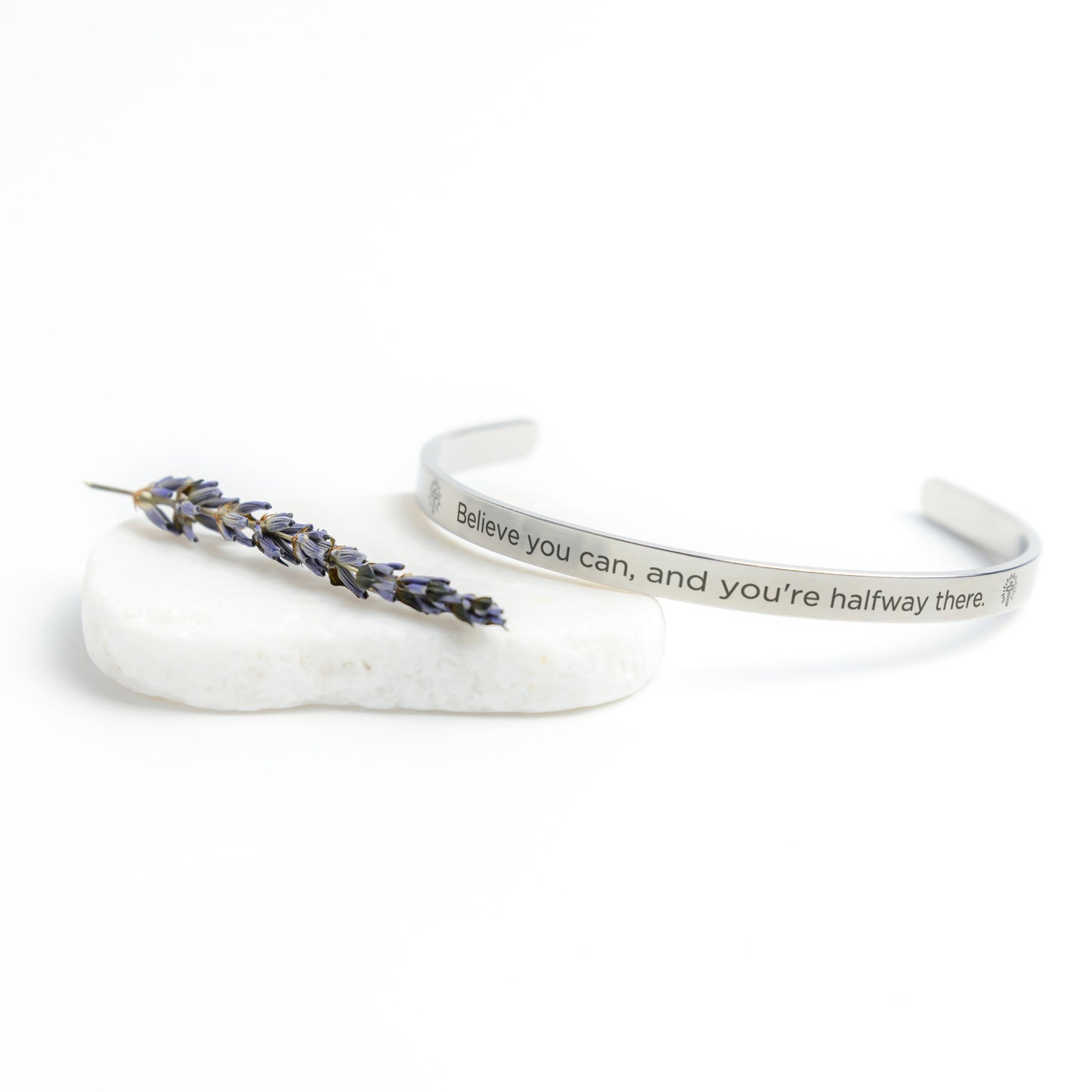 Believe You Can - cuff bracelet