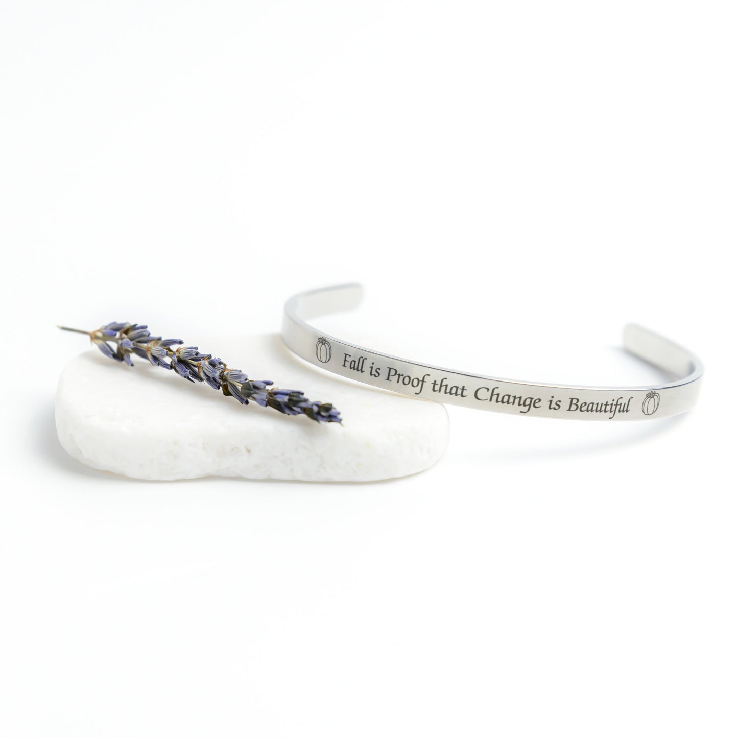 Fall is proof - cuff bracelet