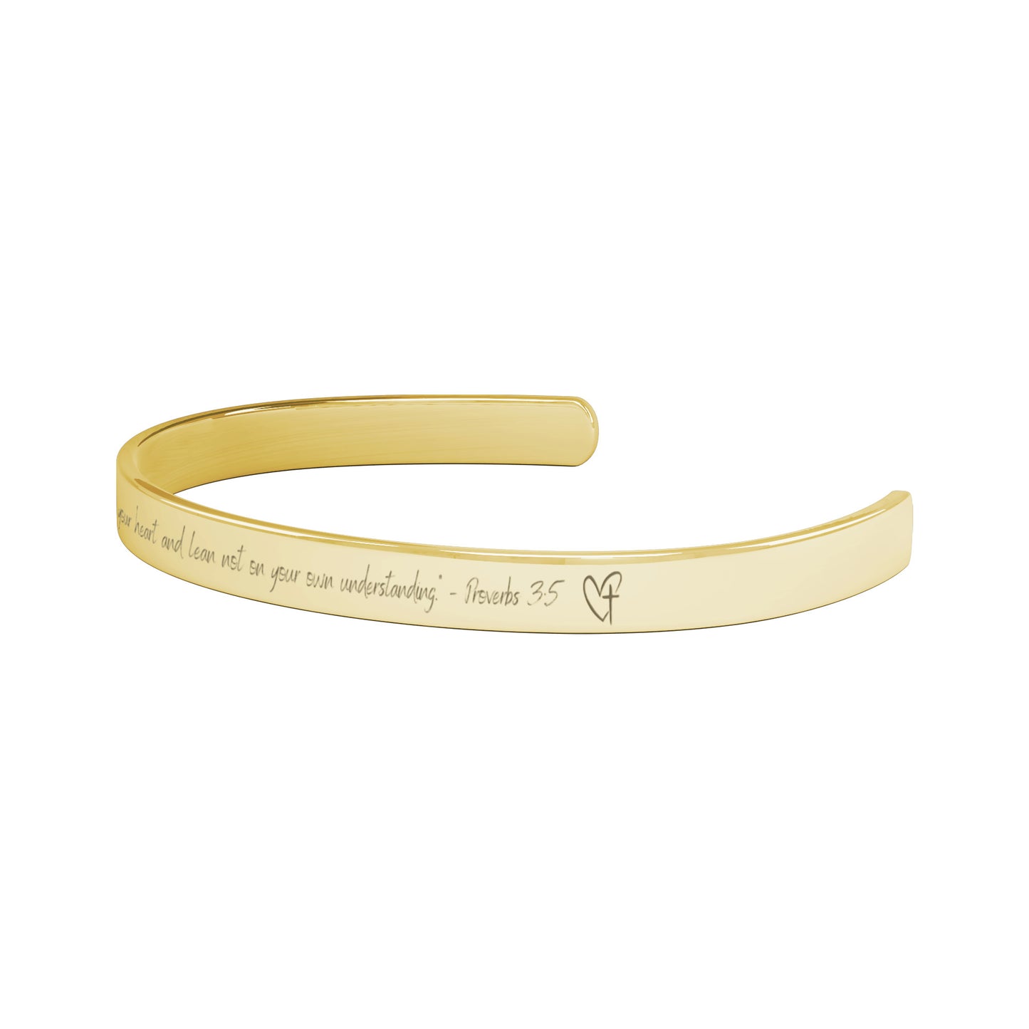 Trust in the Lord - cuff bracelet