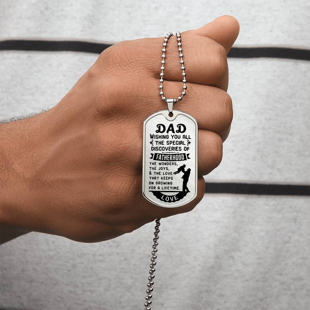 Fatherhood - Dog Tag