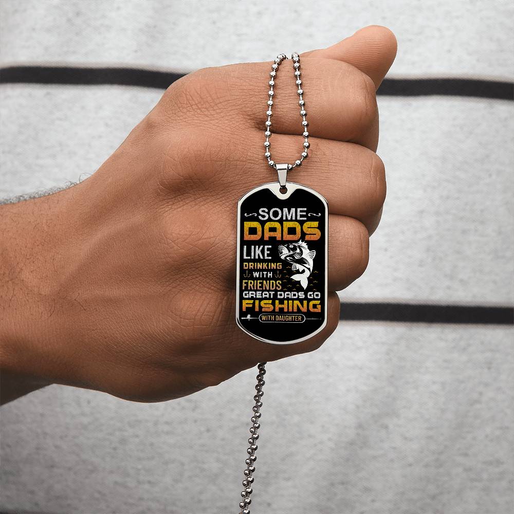 Fishing Dads - Dog Tag
