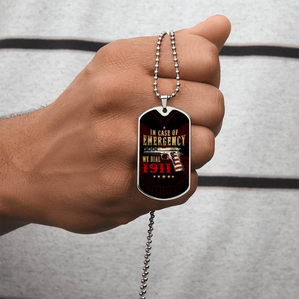 Dial 1911 - Dog Tag