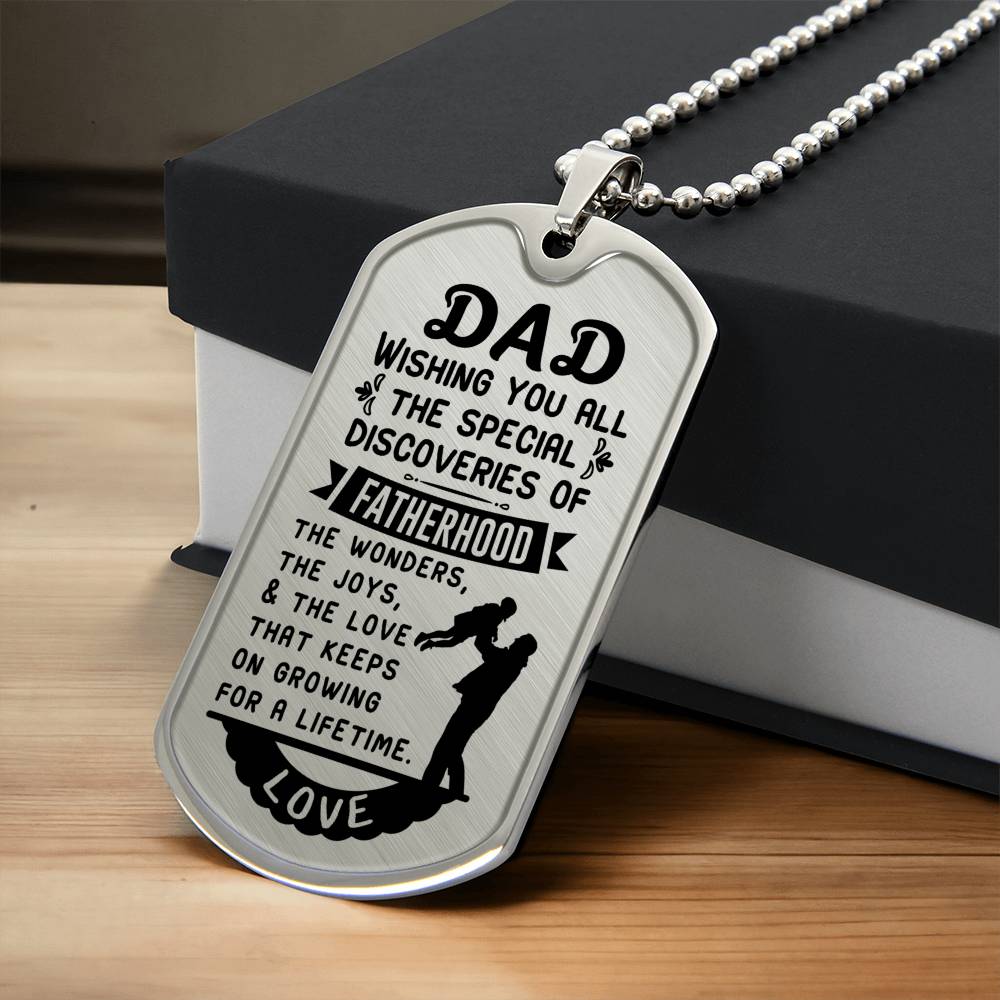 Fatherhood - Dog Tag