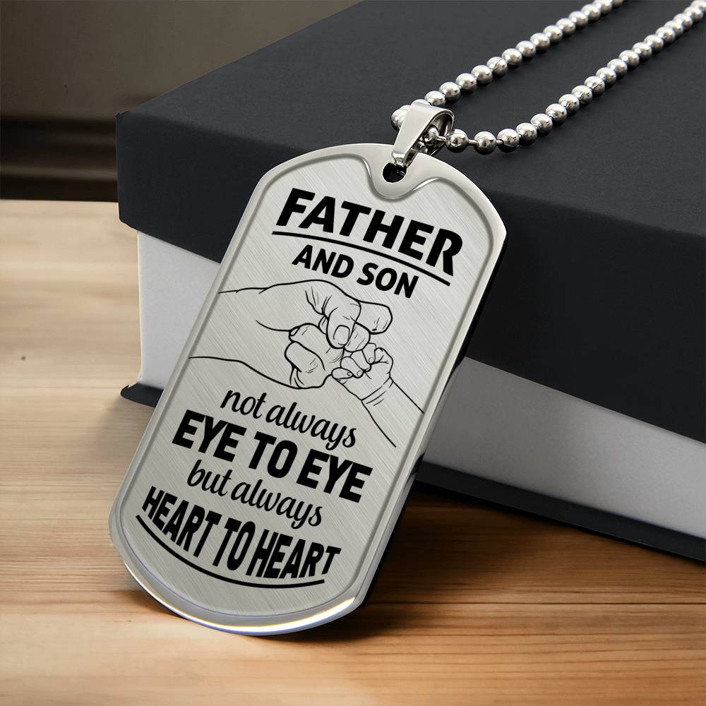 Father & Son - Dog Tag