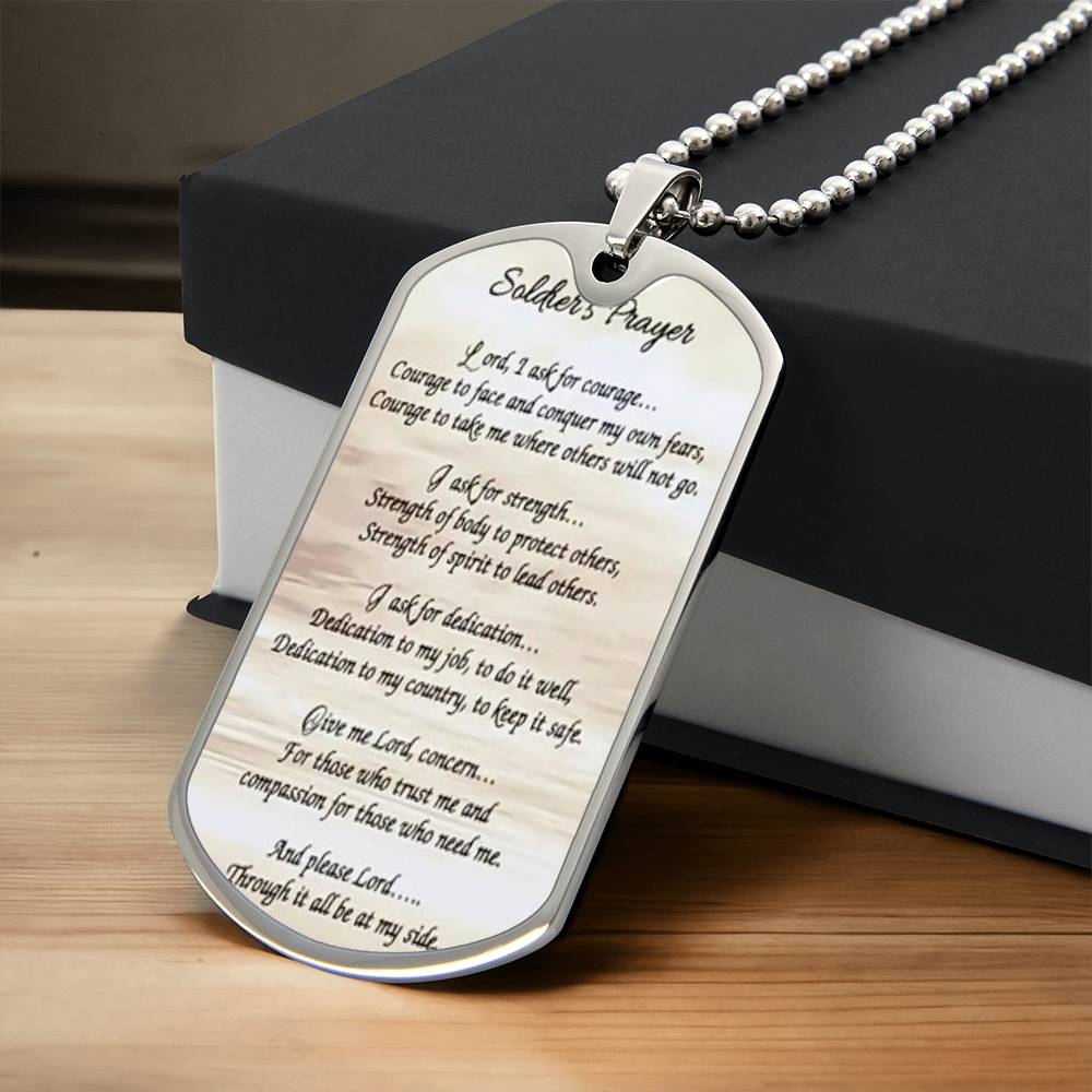 A soldier's prayer