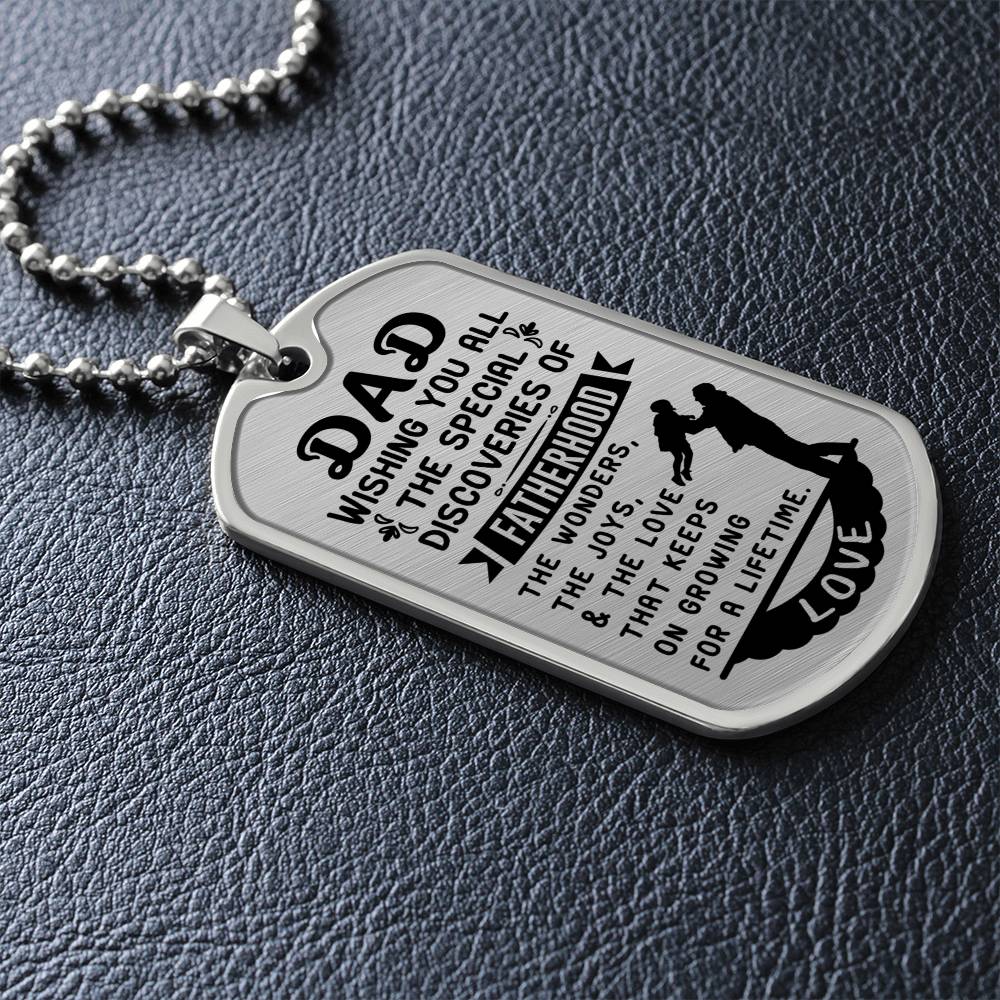 Fatherhood - Dog Tag