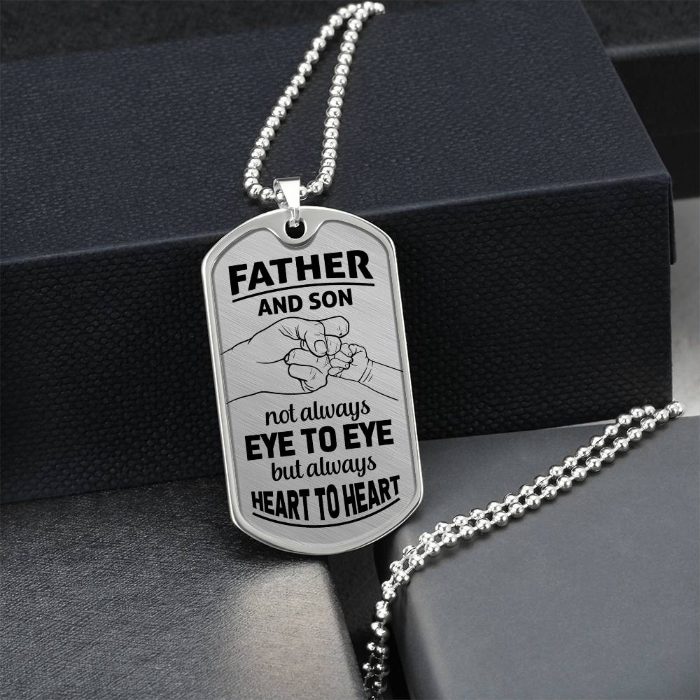 Father & Son - Dog Tag