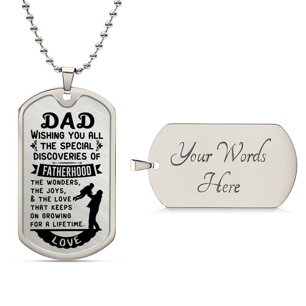 Fatherhood - Dog Tag