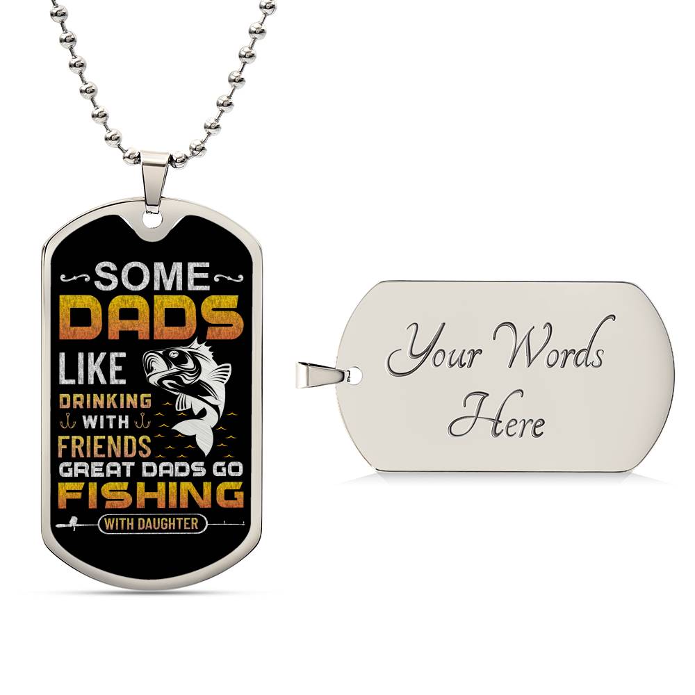 Fishing Dads - Dog Tag