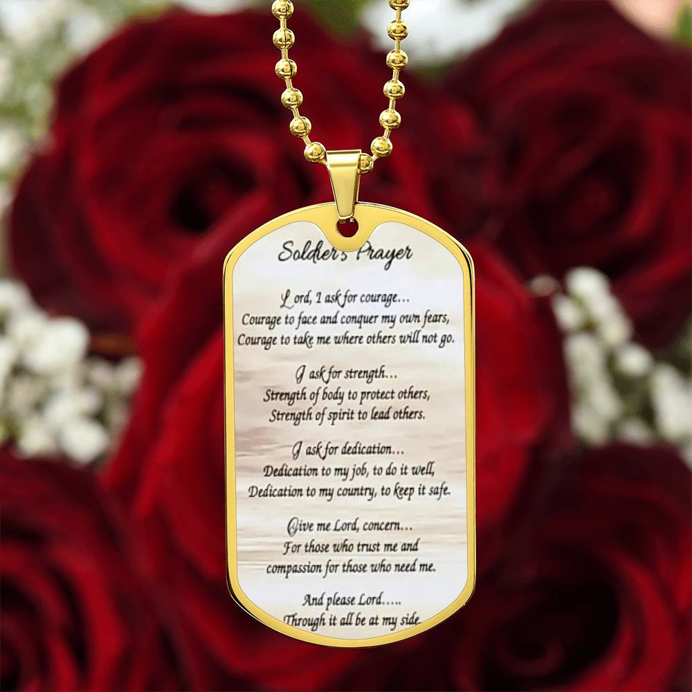 A soldier's prayer
