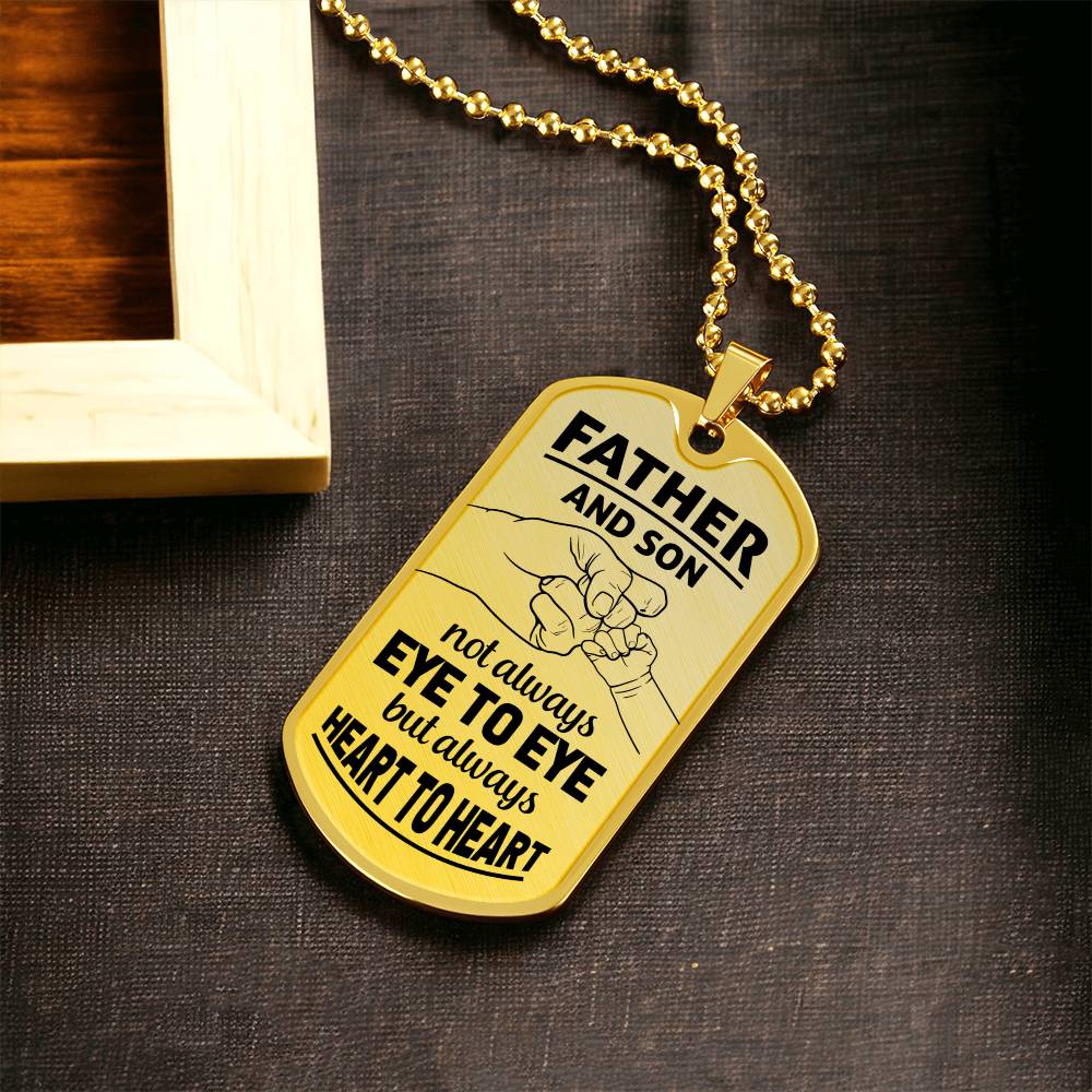 Father & Son - Dog Tag
