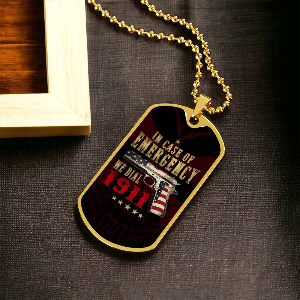 Dial 1911 - Dog Tag