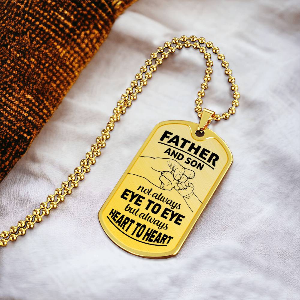 Father & Son - Dog Tag