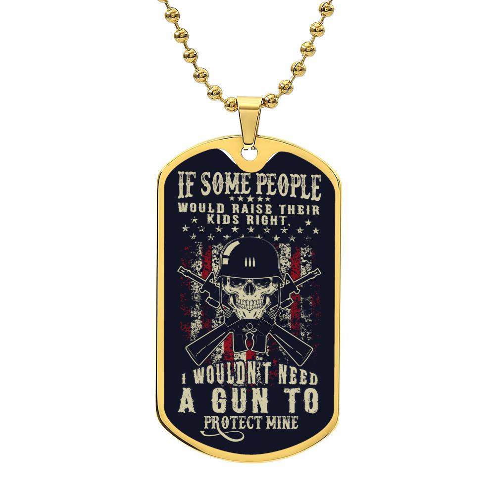 Protect My Kids - Dog Tag