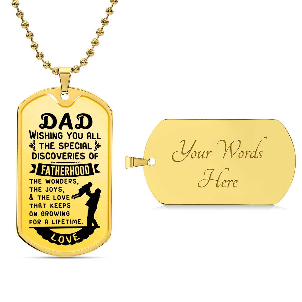 Fatherhood - Dog Tag