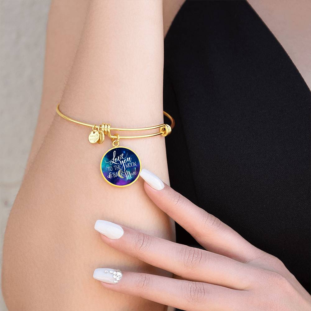 To the moon and back-bracelet