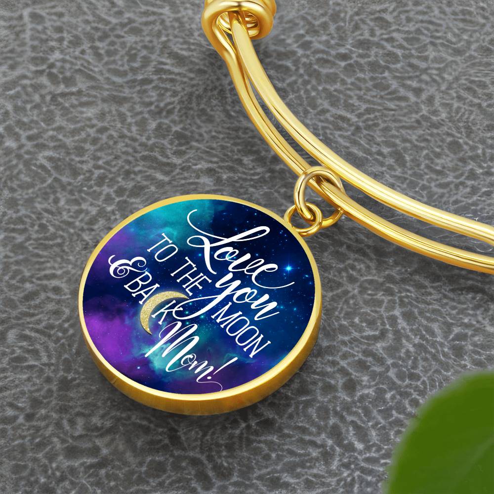 To the moon and back-bracelet