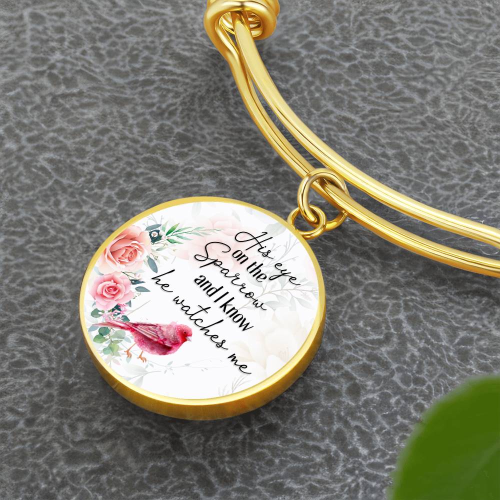 He watches over me bracelet