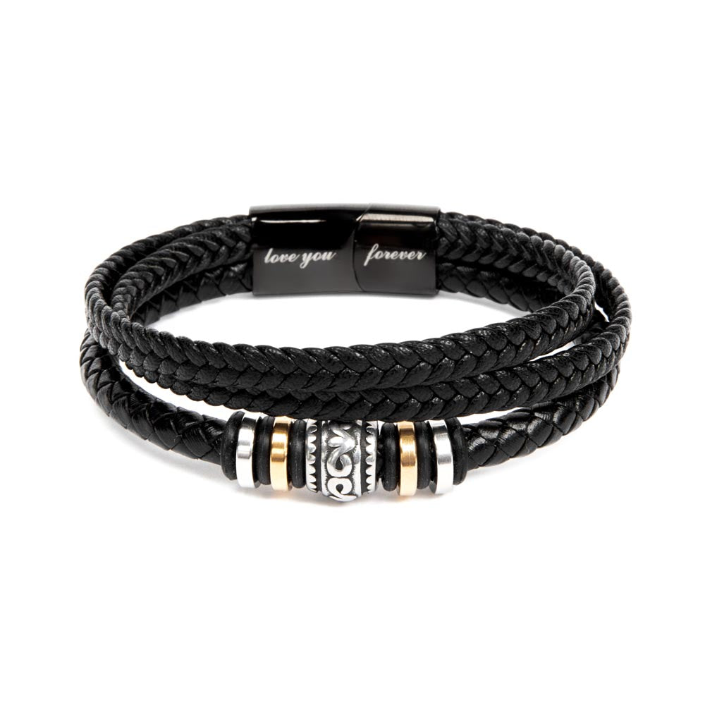 Dad my anchor - Men's bracelet
