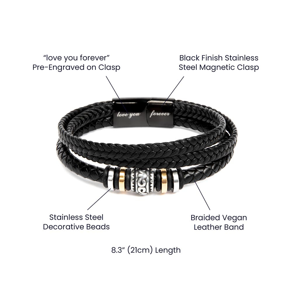 My Dad, My Father - Men's bracelet