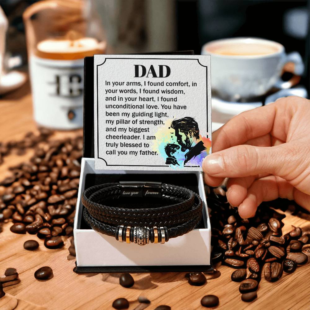 My Dad, My Father - Men's bracelet