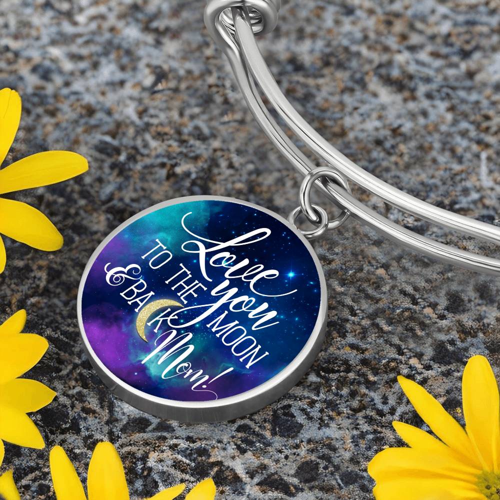 To the moon and back-bracelet