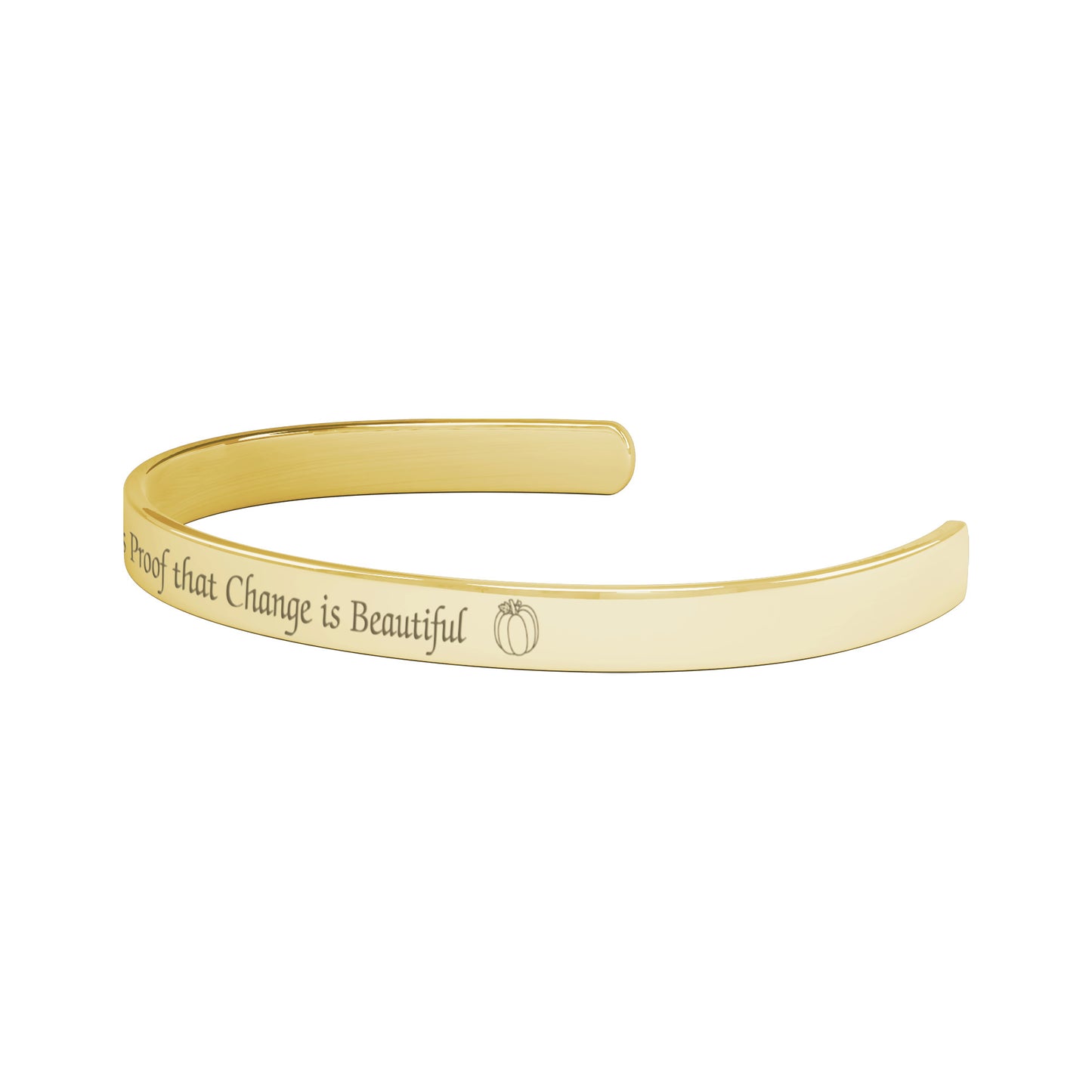 Fall is proof - cuff bracelet