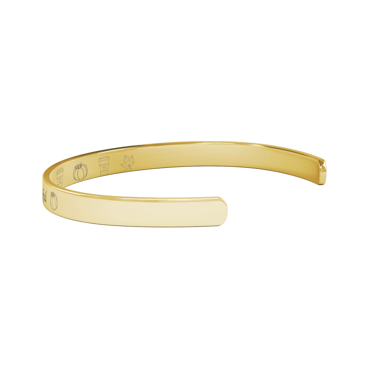 Fall is proof - cuff bracelet