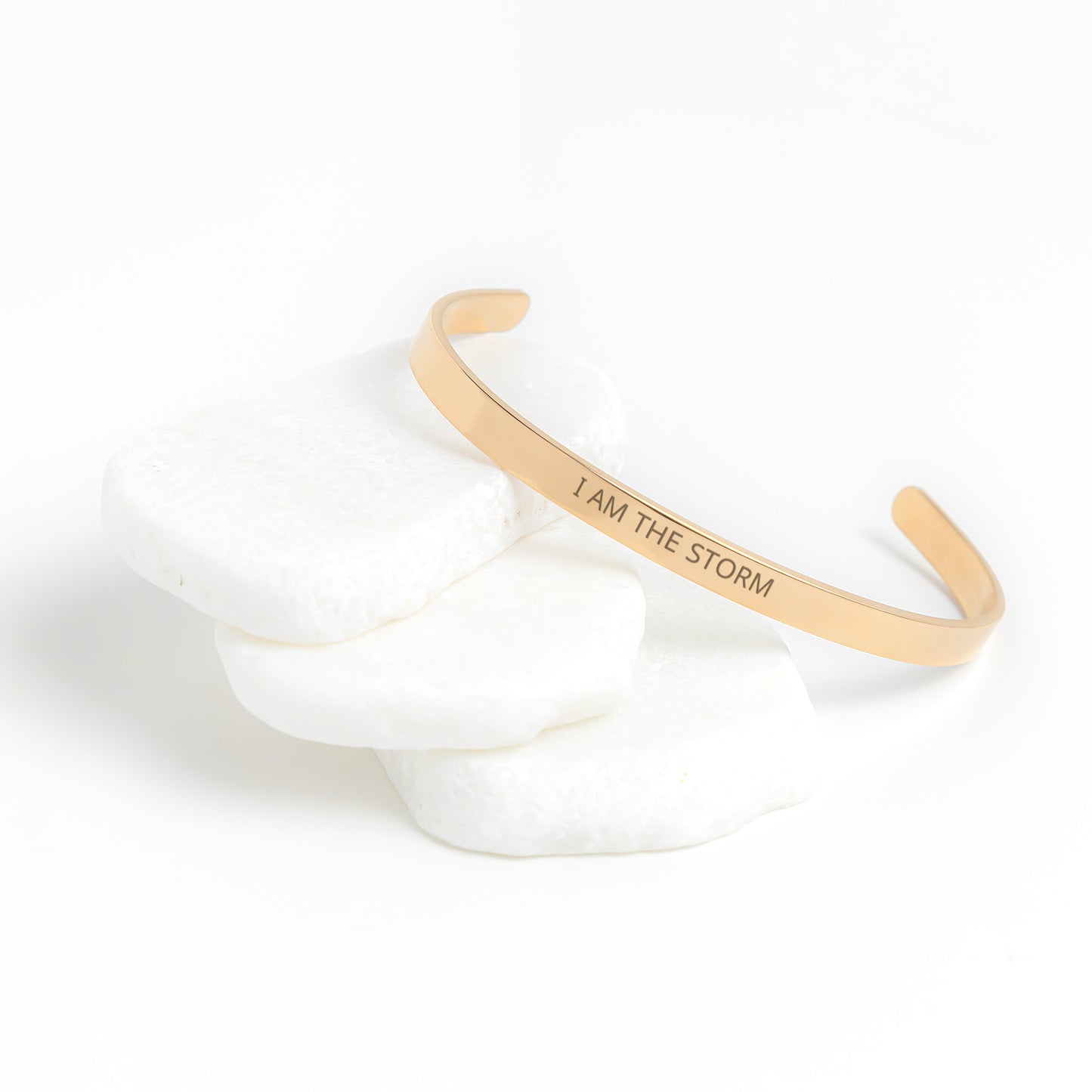 I am the storm - cuff bracelet