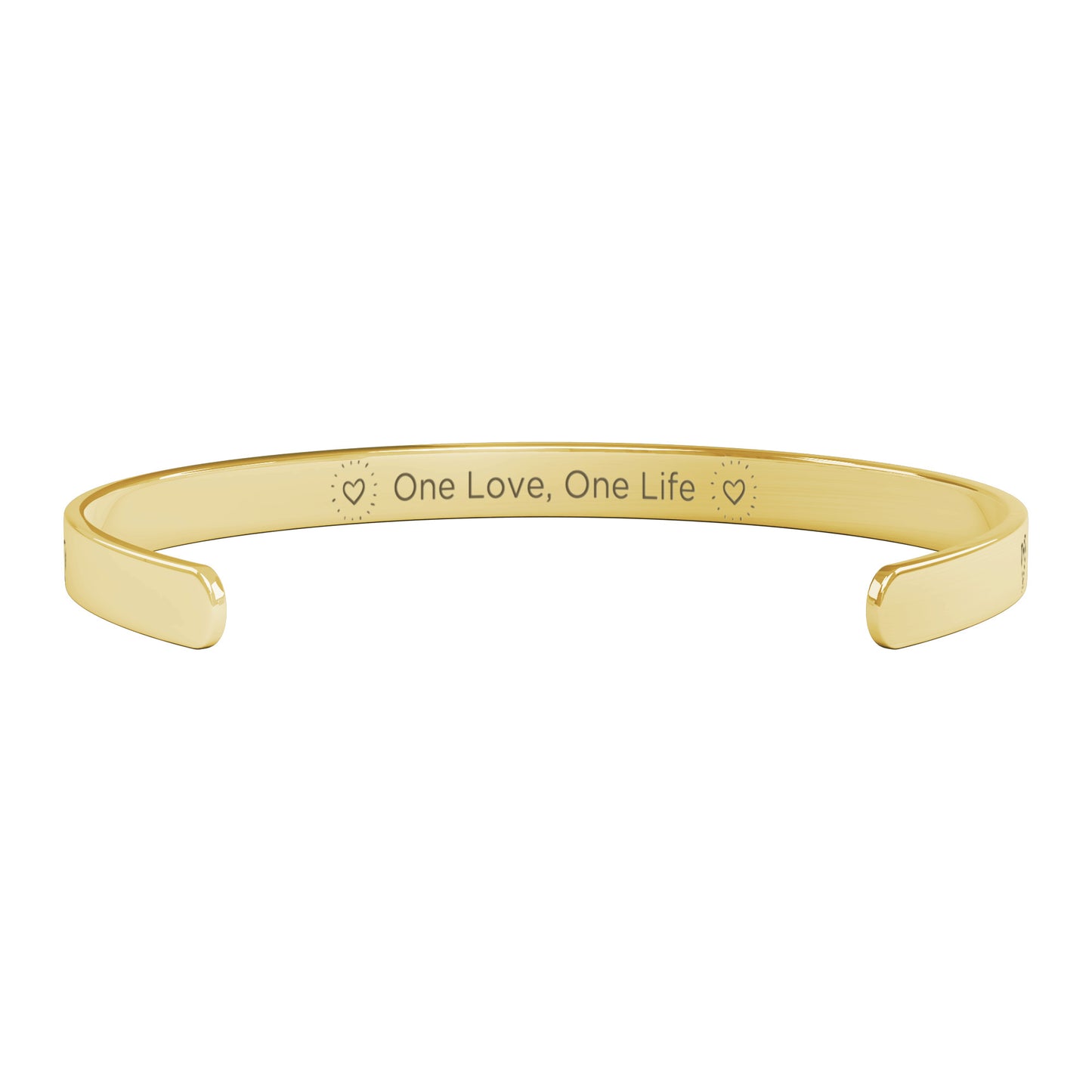 Love what you do - cuff bracelet