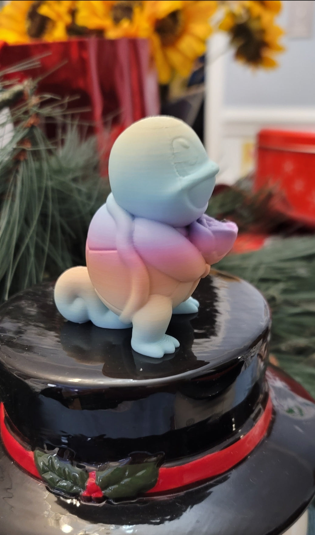 3D printed Valentine's Squirtle