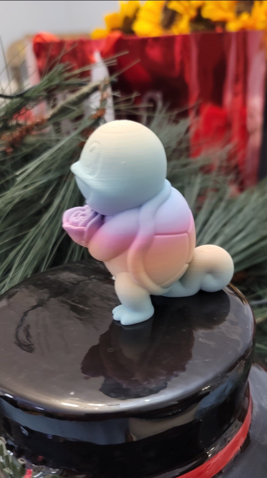 3D printed Valentine's Squirtle