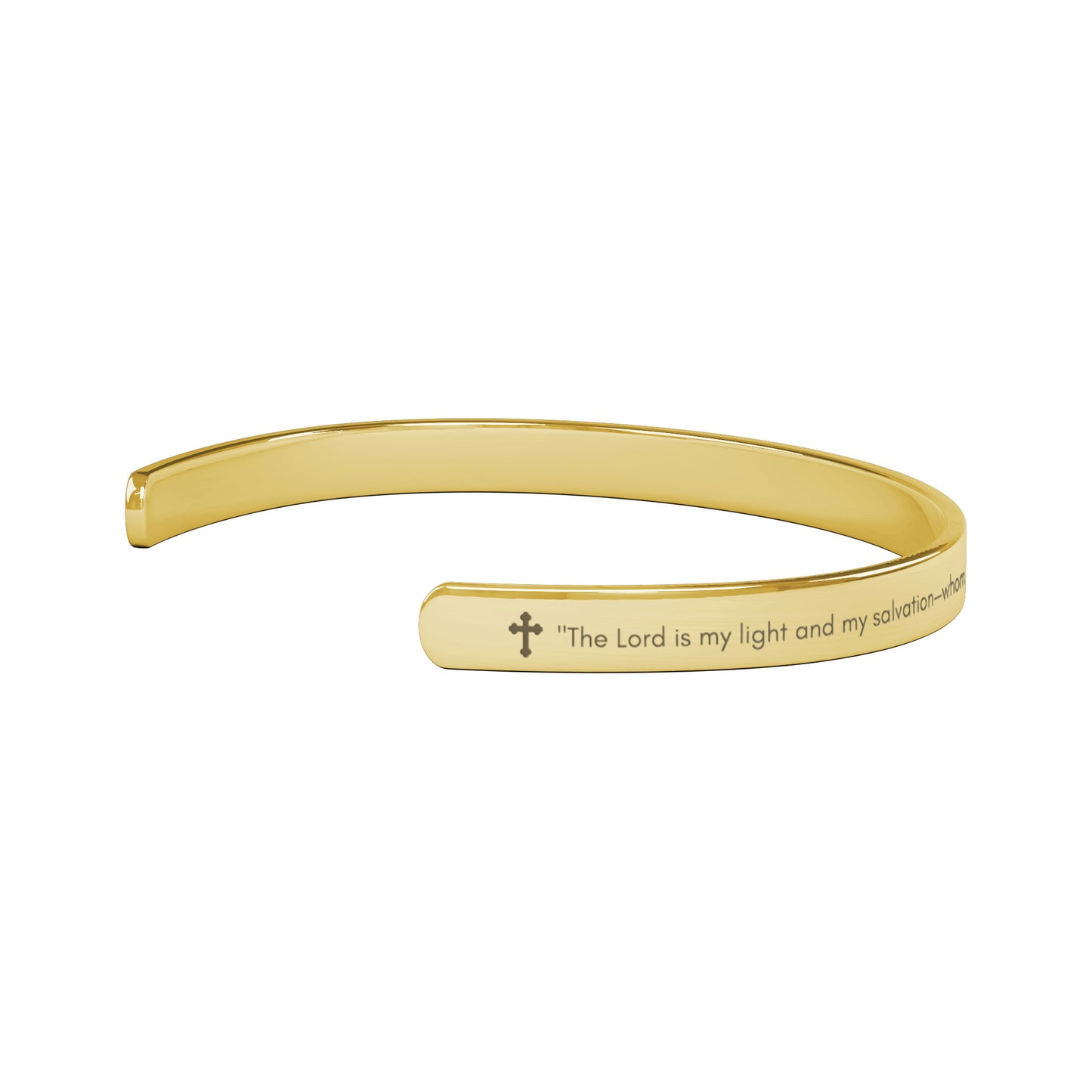 The Lord is My Light #2 - Cuff Bracelet