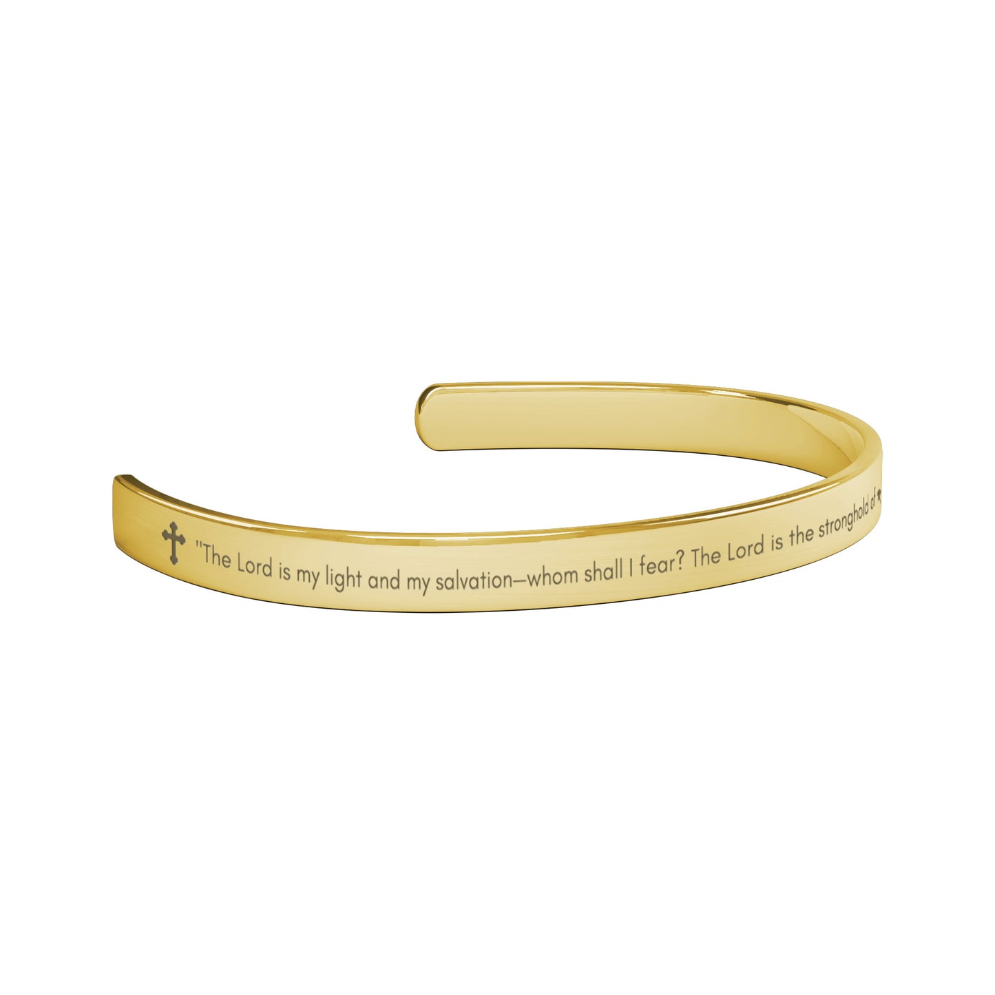 The Lord is My Light #2 - Cuff Bracelet