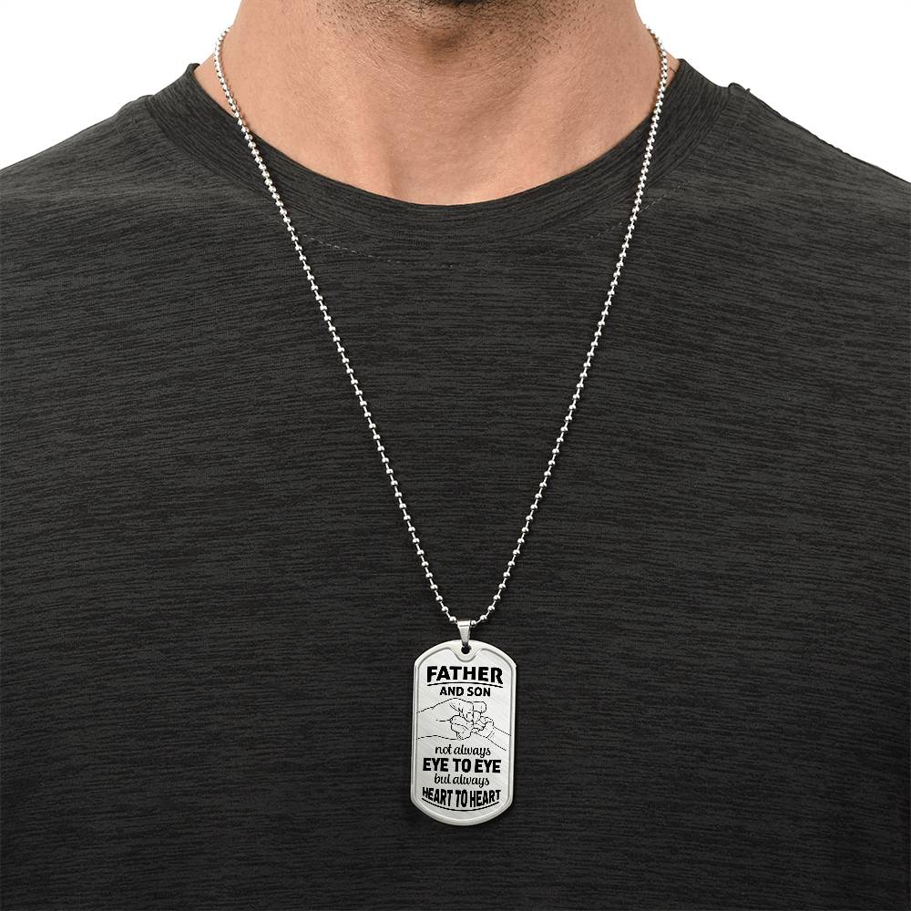 Father & Son - Dog Tag