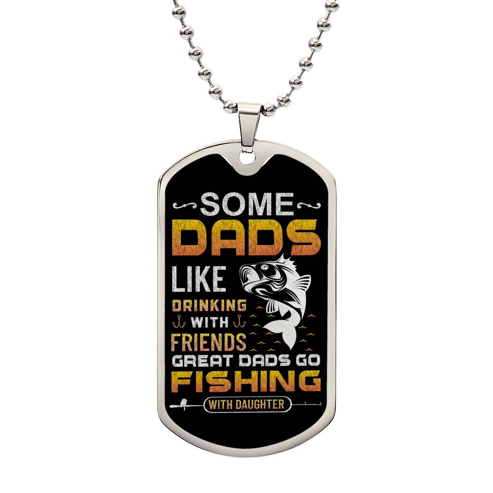 Fishing Dads - Dog Tag