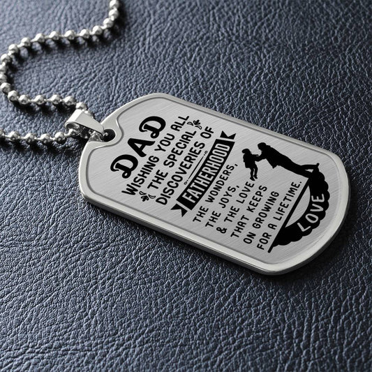 Fatherhood - Dog Tag