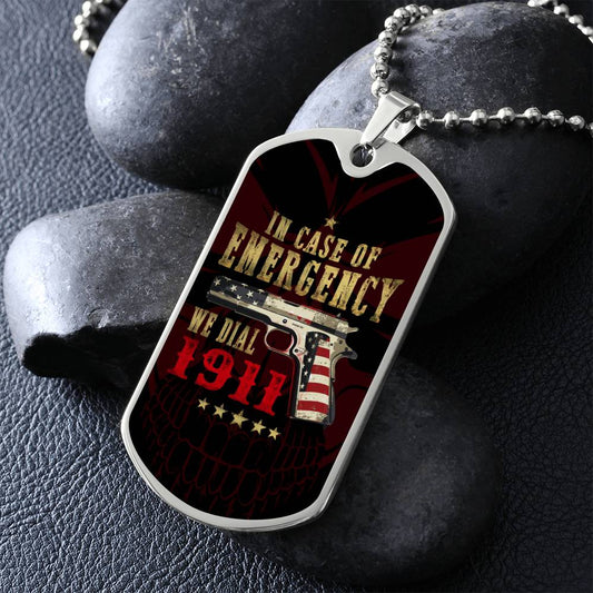 Dial 1911 - Dog Tag