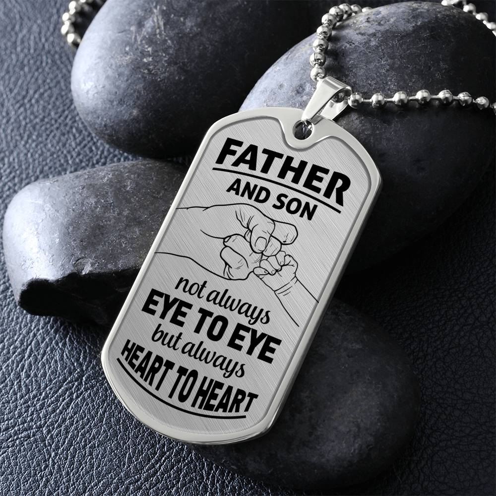 Father & Son - Dog Tag