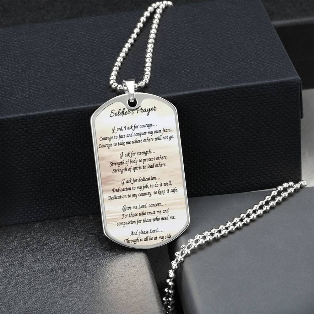 A soldier's prayer