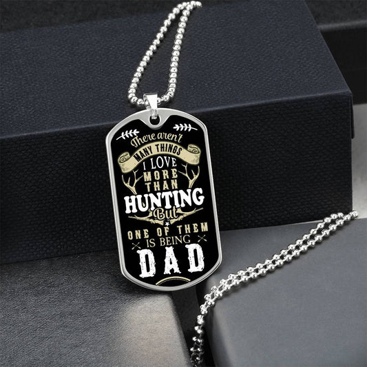 Hunting Dad - Dog Tag
