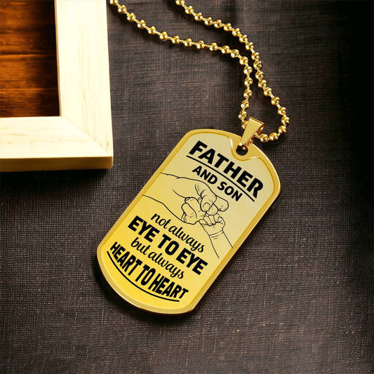 Father & Son - Dog Tag