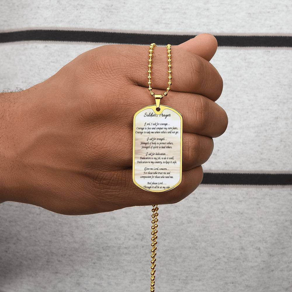 A soldier's prayer