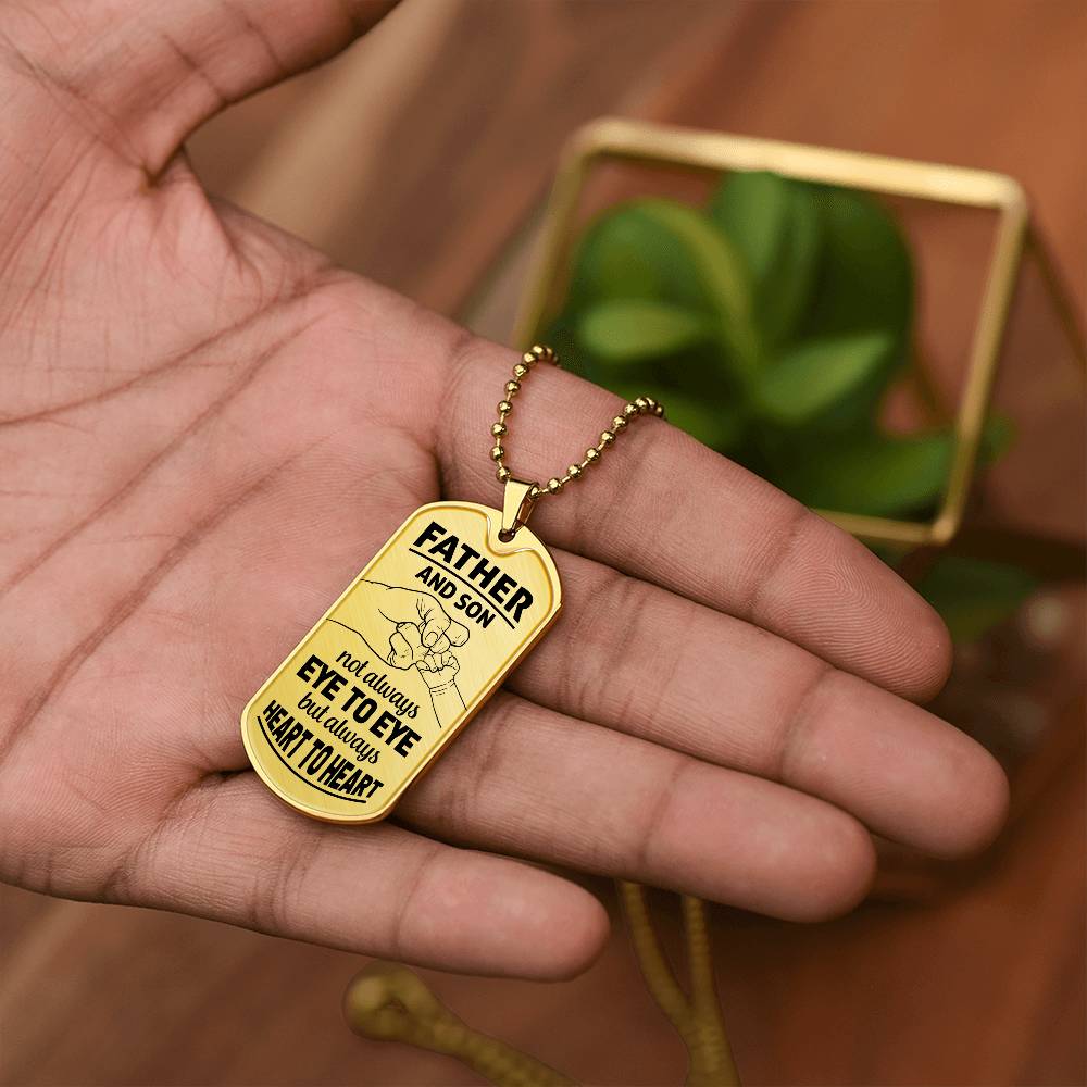 Father & Son - Dog Tag