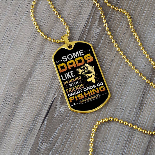 Fishing Dads - Dog Tag