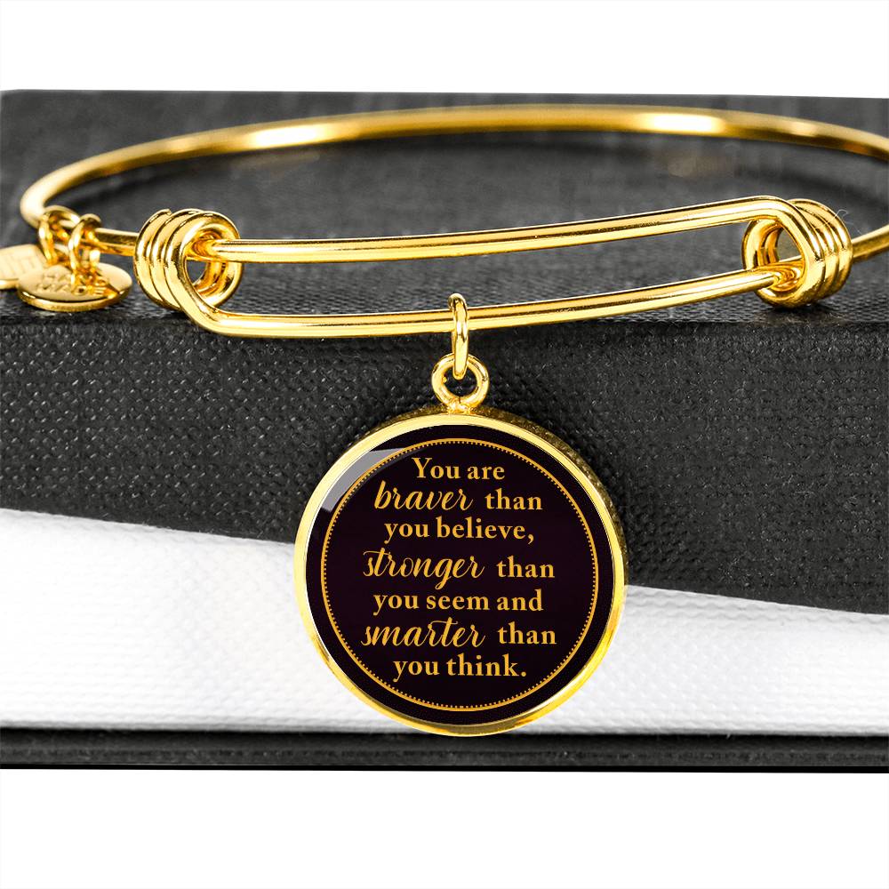 Brave, Strong, & Smart-Bracelet