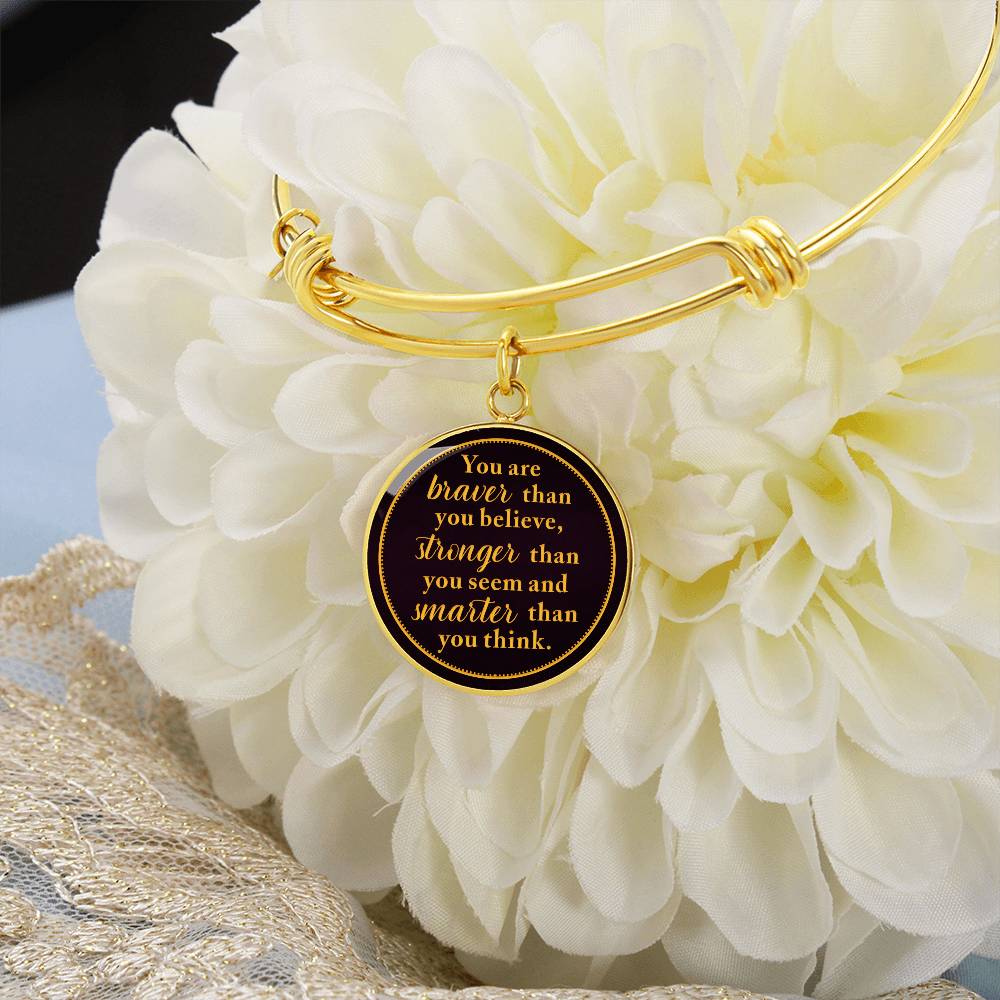 Brave, Strong, & Smart-Bracelet