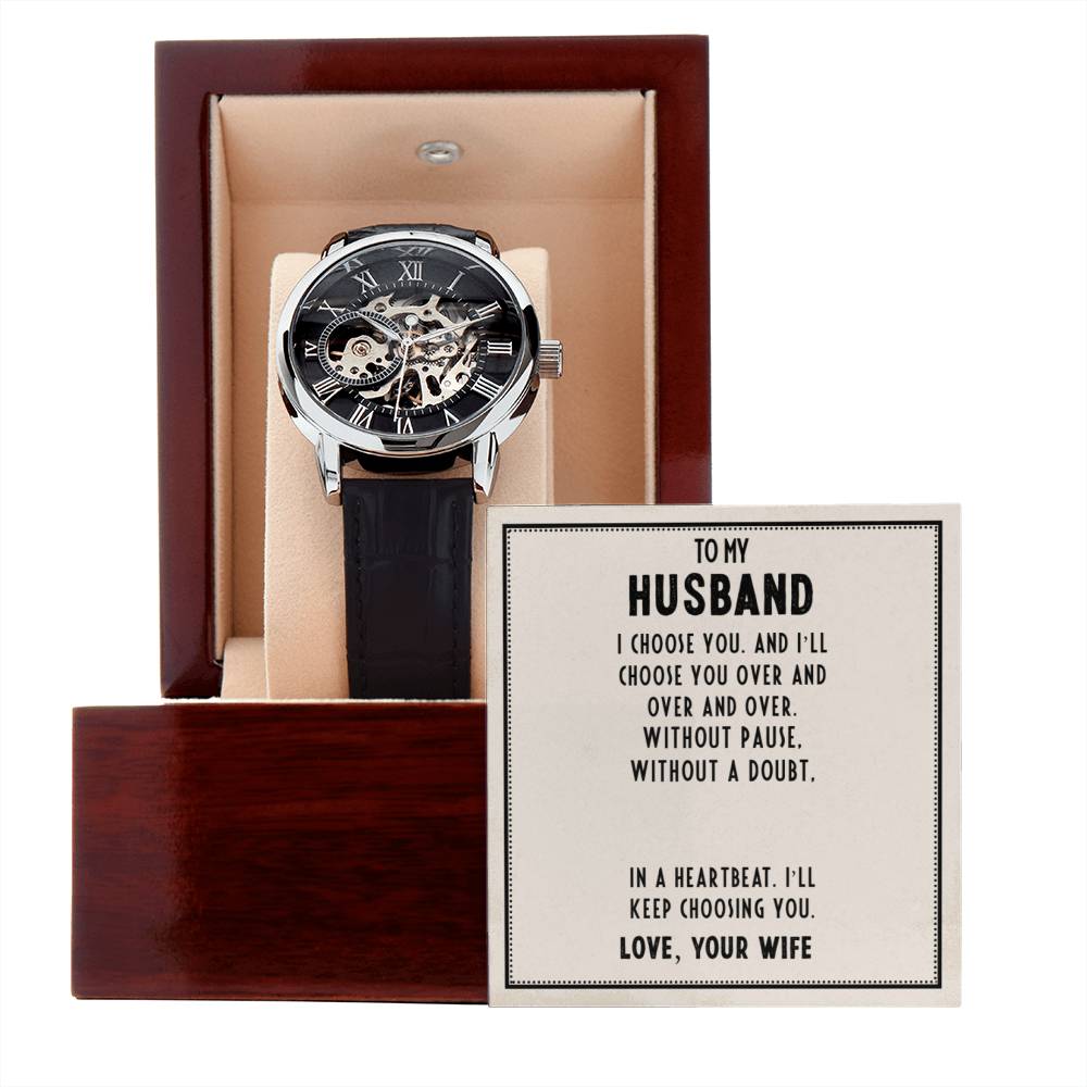 I choose you, my Husband