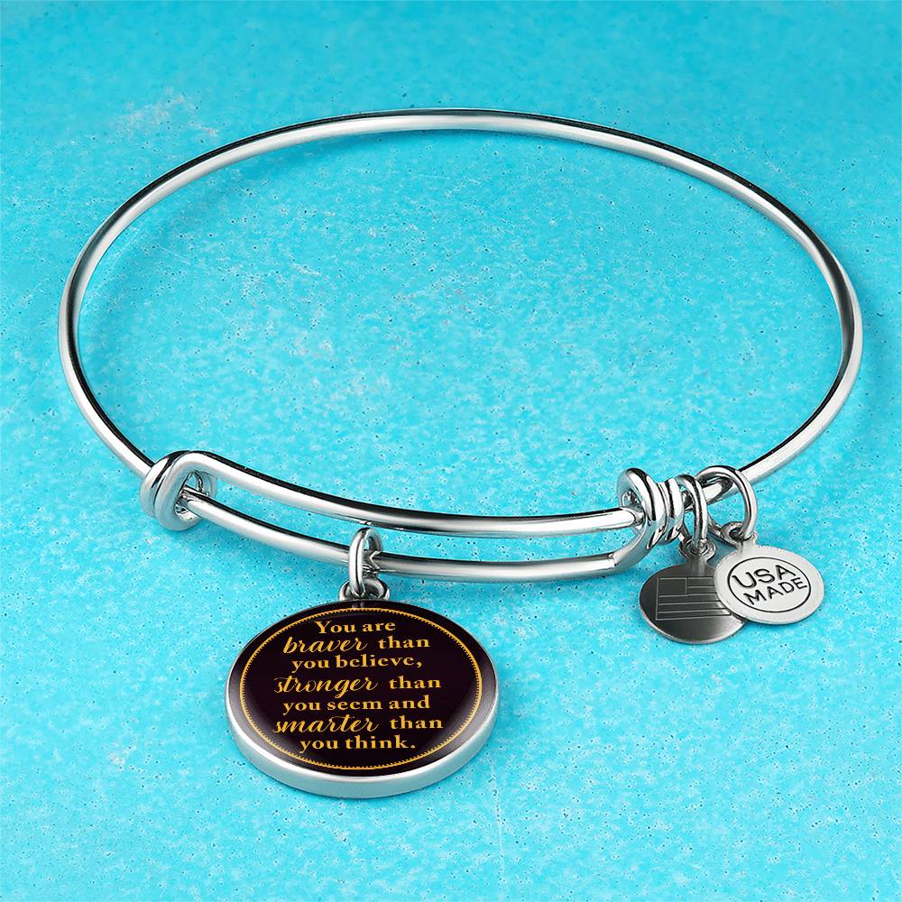 Brave, Strong, & Smart-Bracelet